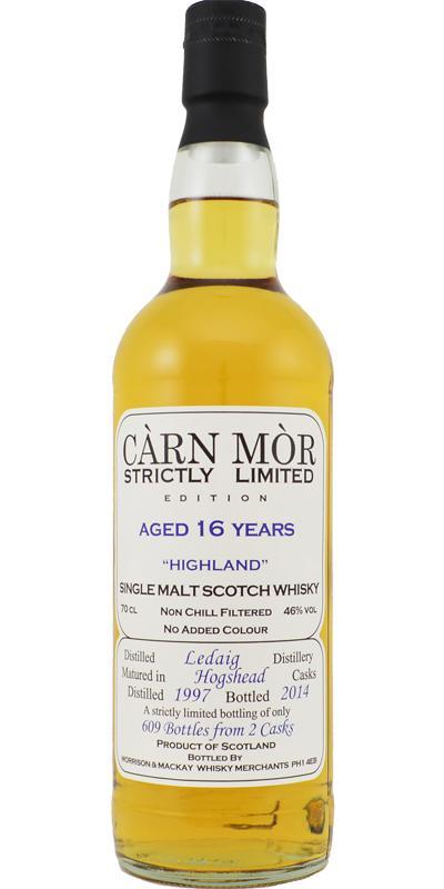 Ledaig 1997 MMcK  Càrn Mòr - Strictly Limited Edition