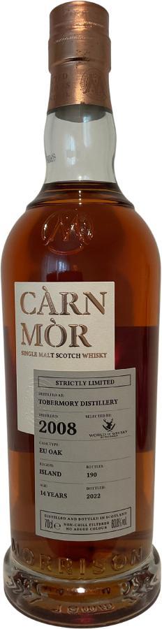 Tobermory 2008 MSWD  Càrn Mòr - Strictly Limited