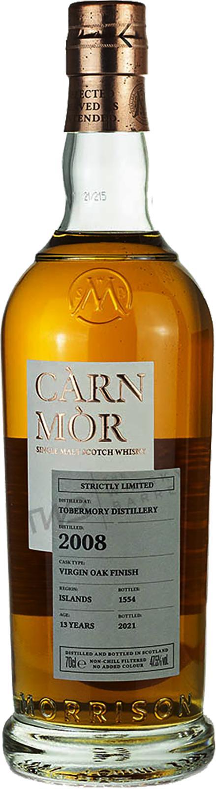 Tobermory 2008 MSWD  Càrn Mòr - Strictly Limited