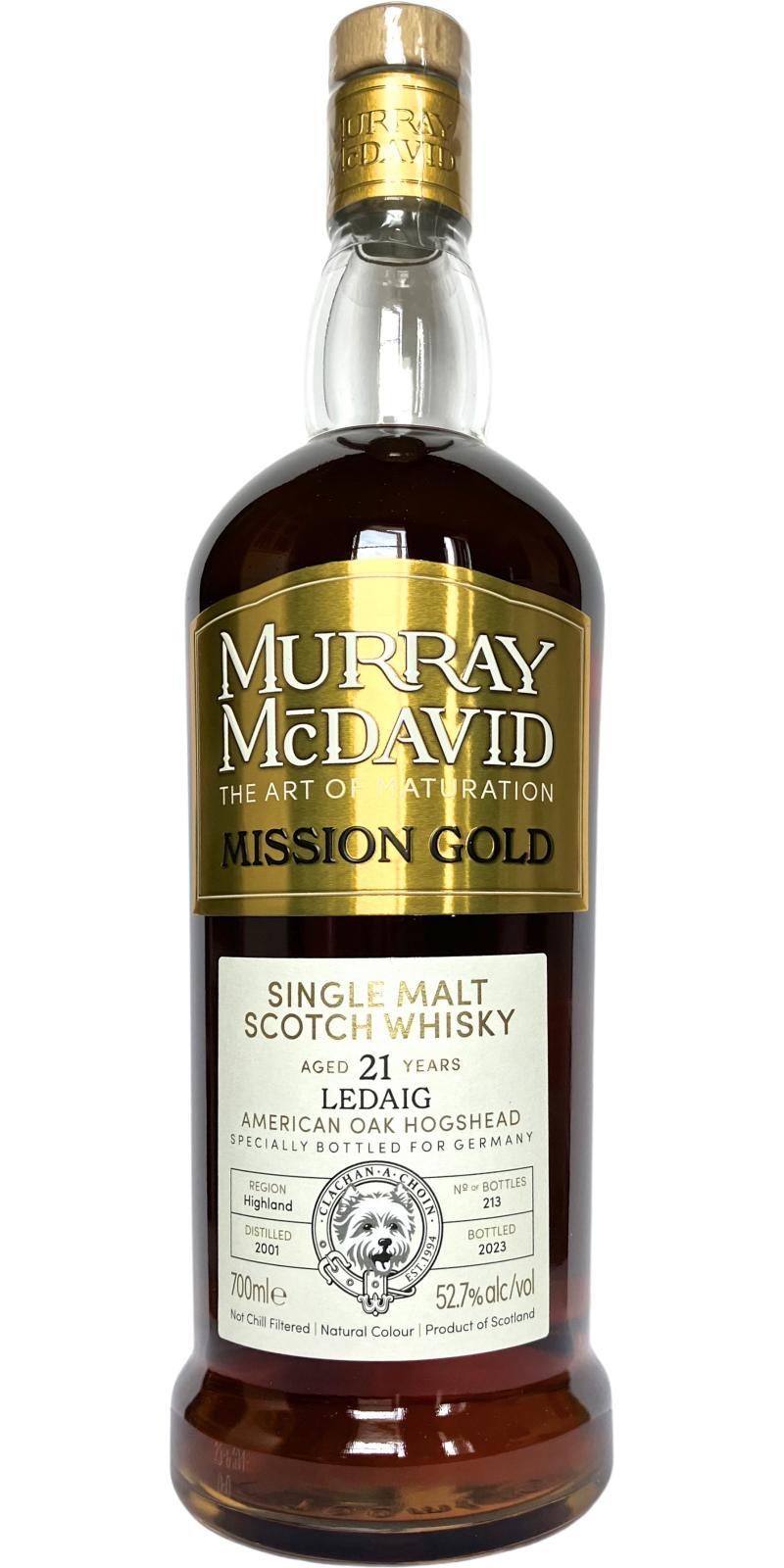 Ledaig 2001 MM  Mission Gold - Limited Release