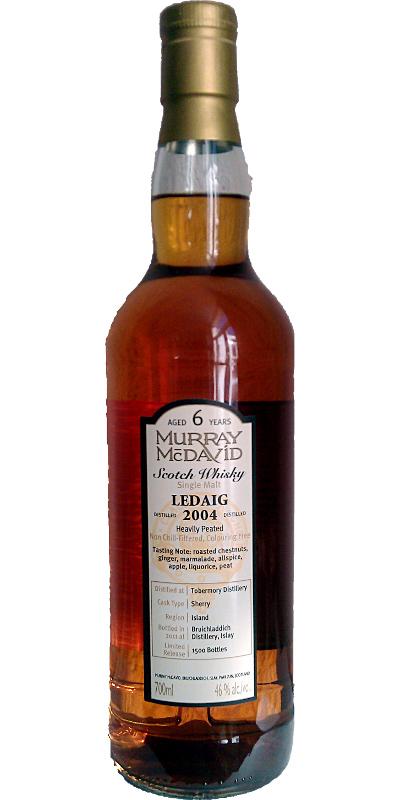 Ledaig 2004 MM  Heavily Peated