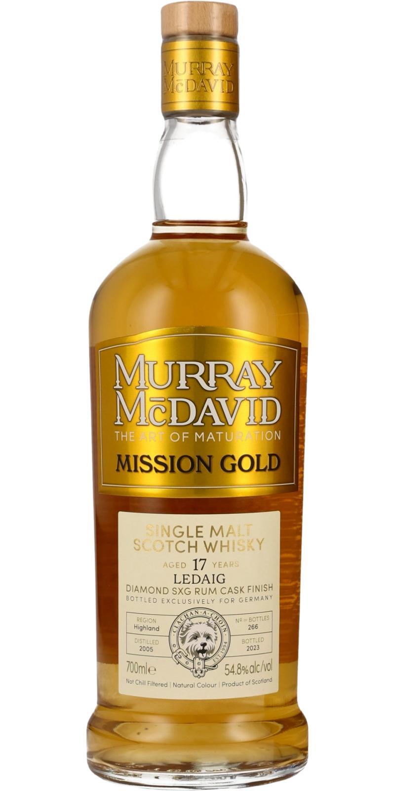 Ledaig 2005 MM  Mission Gold