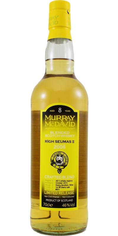 Rìgh Seumas II - 2006 MM  Crafted Blend - Limited Release
