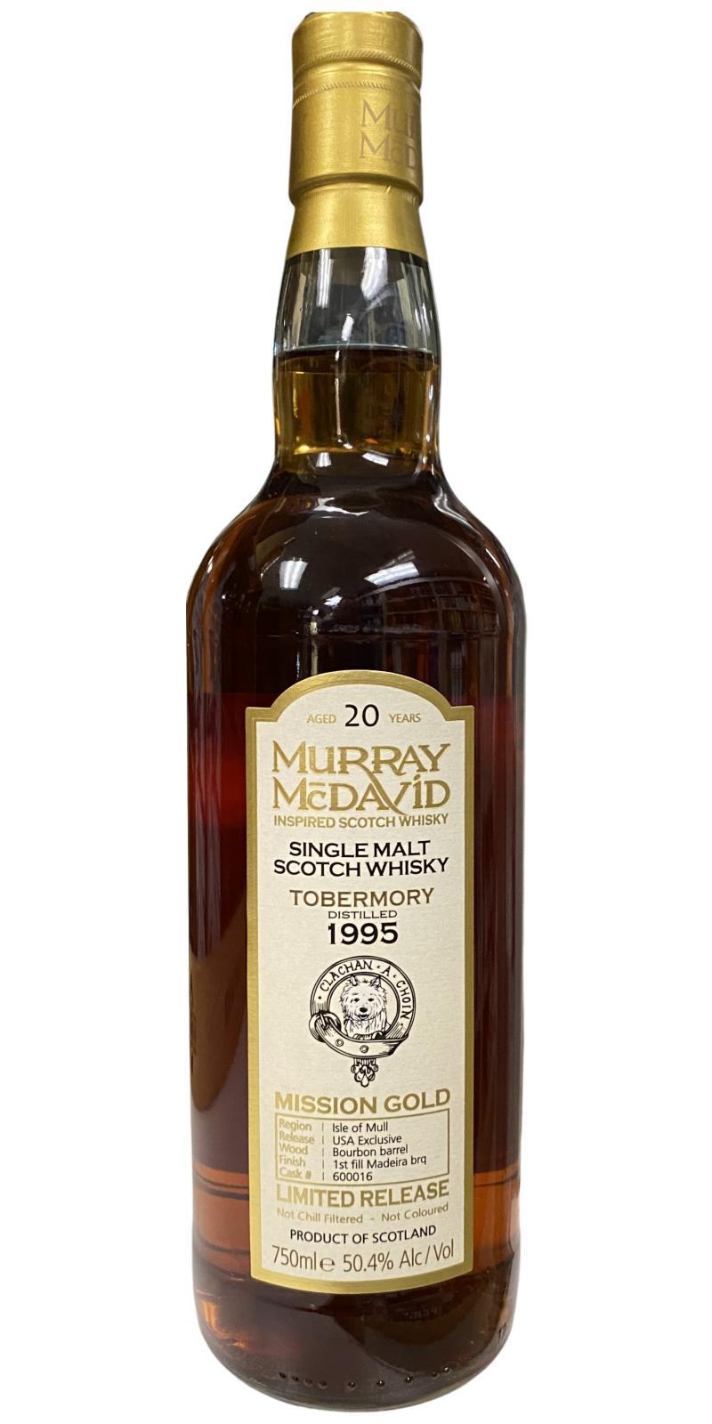 Tobermory 1995 MM  Mission Gold - Limited Release