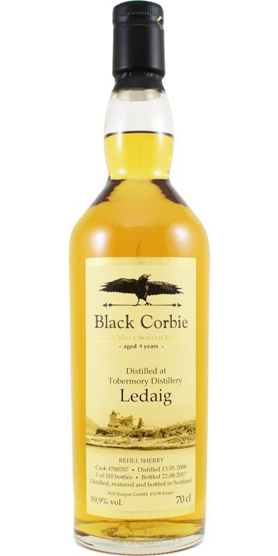 Ledaig 2008 RK  Black Corbie