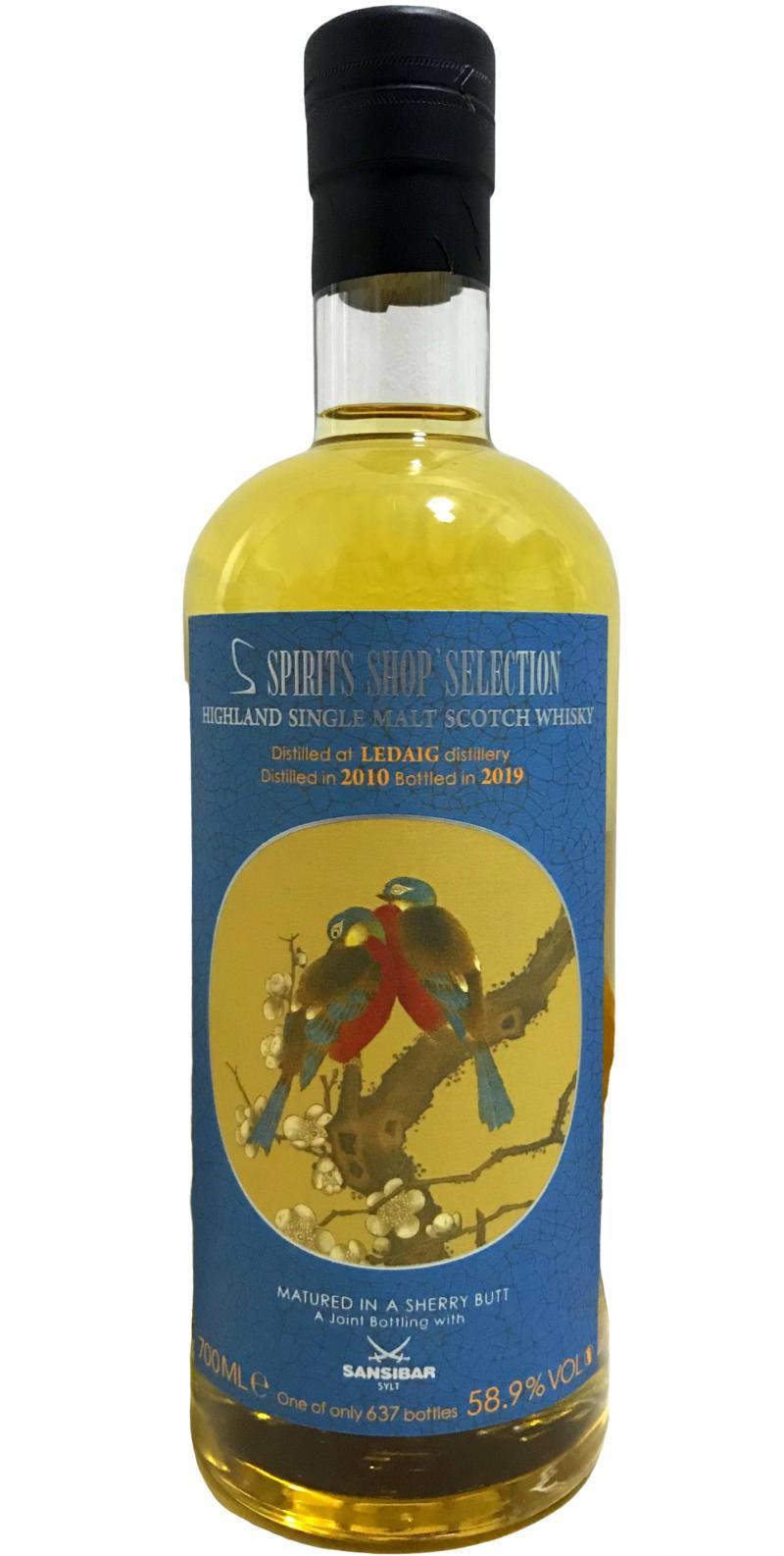 Ledaig 2010 Sb  Spirits Shop' Selection