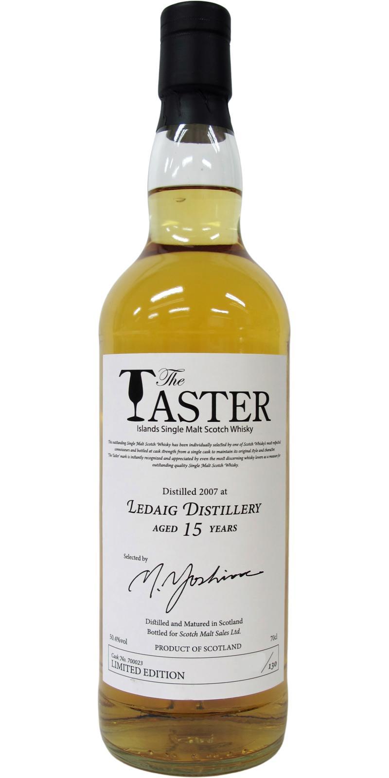 Ledaig 2007 ScMS  The Taster
