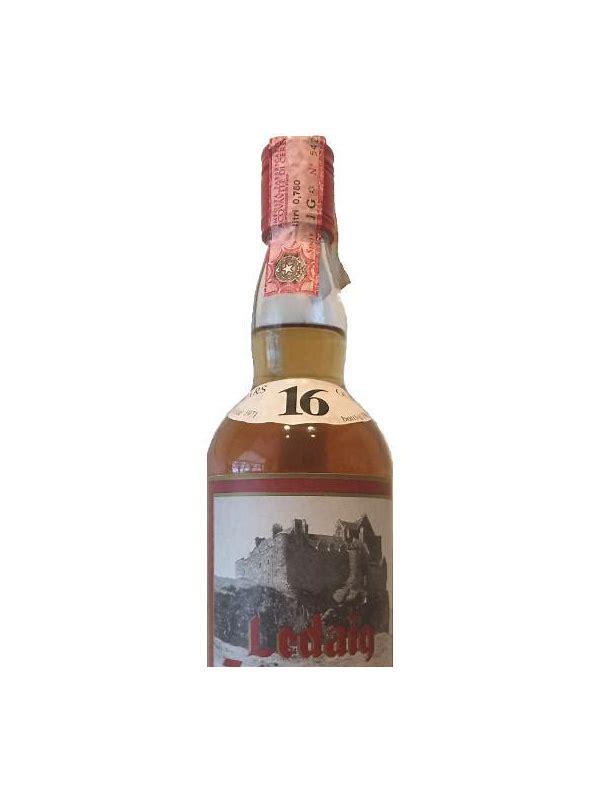 Ledaig 1971 Ses  Castle Label