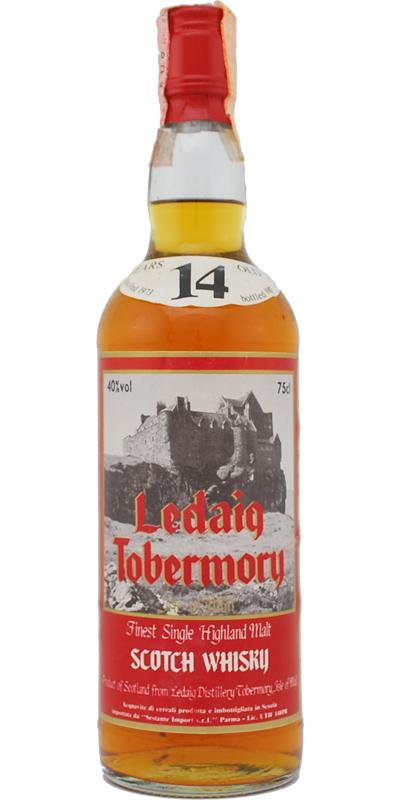 Ledaig 1973 Ses  Castle Label