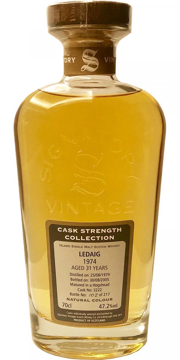 Ledaig 1974 SV  Cask Strength Collection