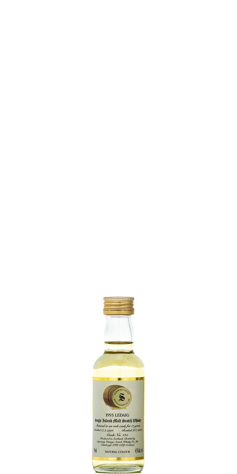 Ledaig 1993 SV  Vintage Collection - Miniature