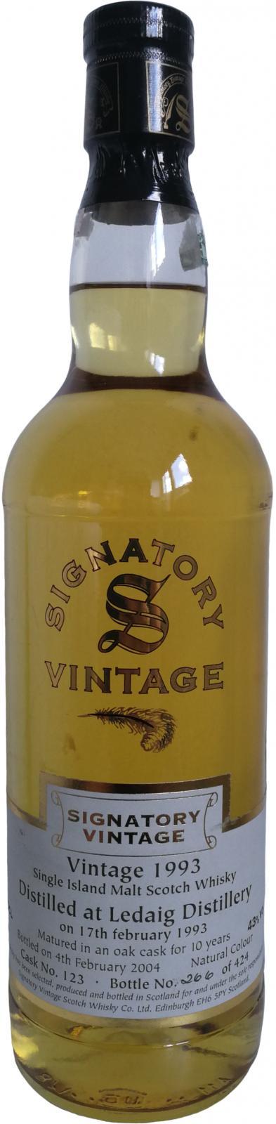 Ledaig 1993 SV  Vintage Collection