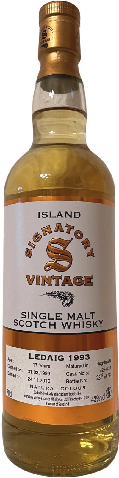 Ledaig 1993 SV  Vintage Collection