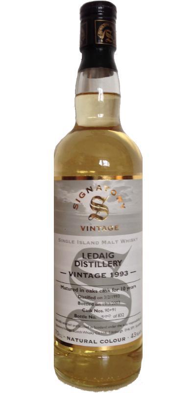 Ledaig 1993 SV  Vintage