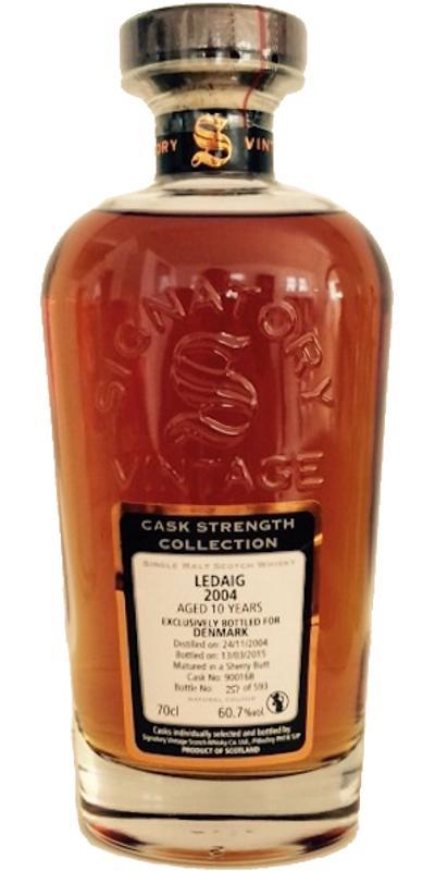 Ledaig 2004 SV  Cask Strength Collection