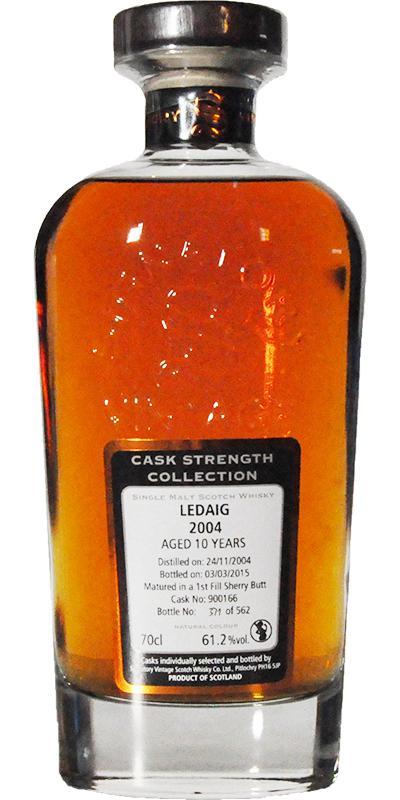 Ledaig 2004 SV  Cask Strength Collection