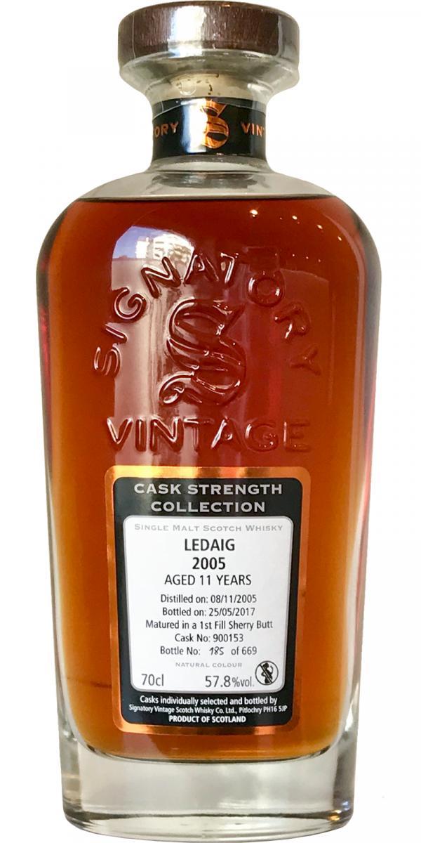 Ledaig 2005 SV  Cask Strength Collection