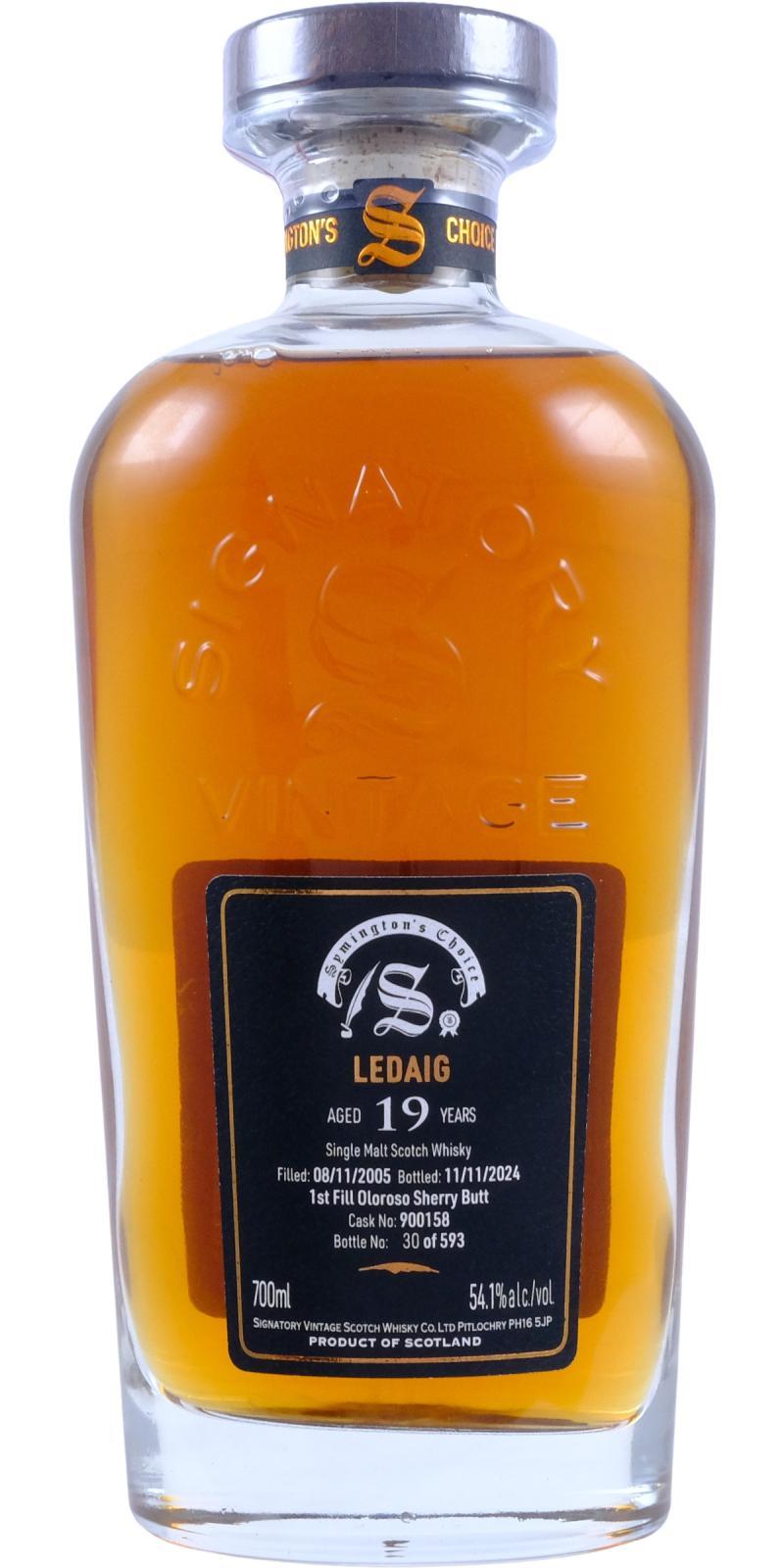 Ledaig 2005 SV  Cask Strength Collection - Symington’s Choice