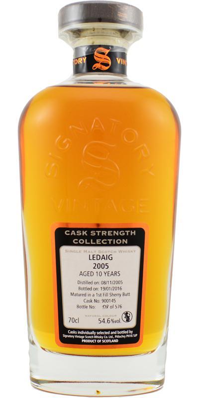 Ledaig 2005 SV  Cask Strength Collection