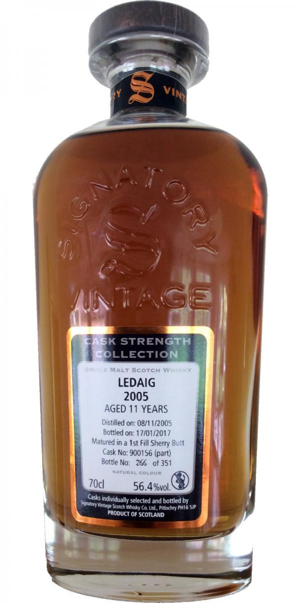 Ledaig 2005 SV  Cask Strength Collection