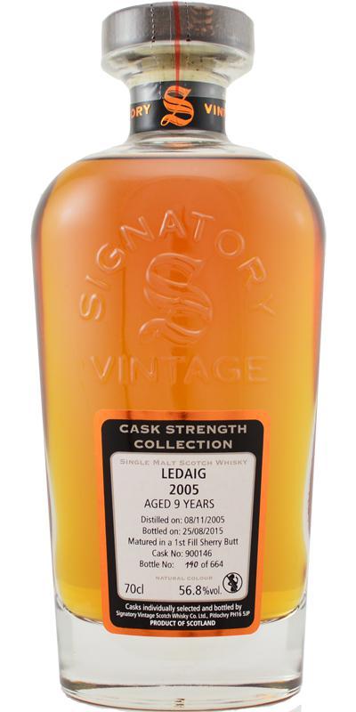 Ledaig 2005 SV  Cask Strength Collection
