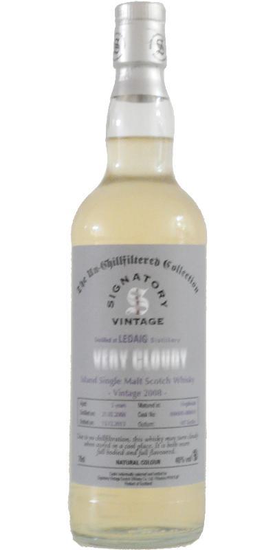 Ledaig 2008 SV  The Un-Chillfiltered Collection - Very Cloudy