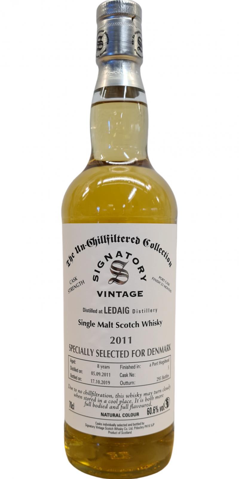Ledaig 2011 SV  The Un-Chillfiltered Collection - Cask Strength