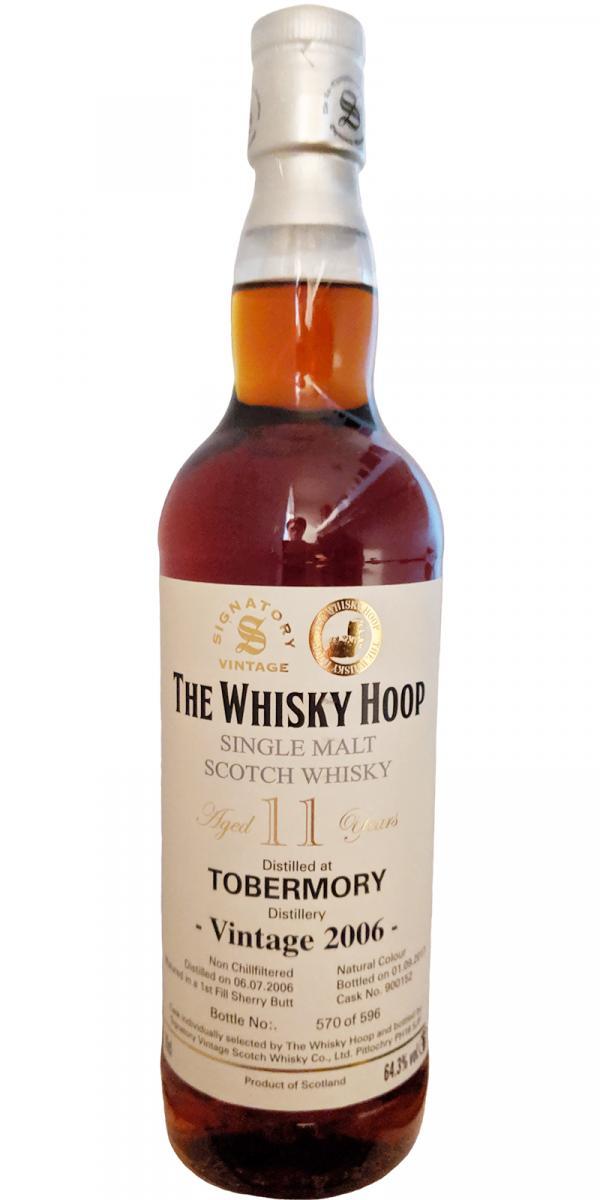 Tobermory 2006 SV  The Whisky Hoop