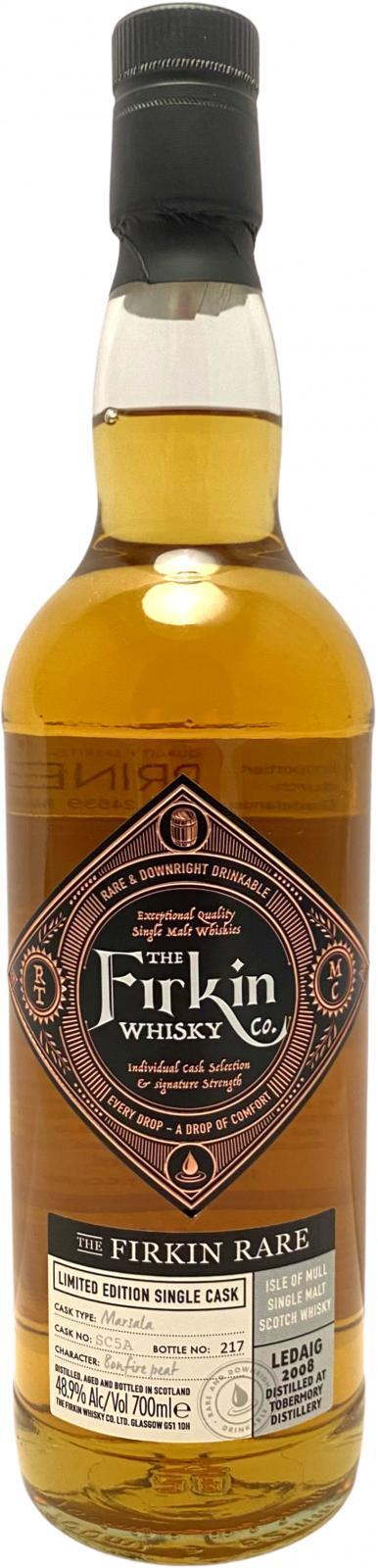 Ledaig 2008 TFWC  The Firkin Rare