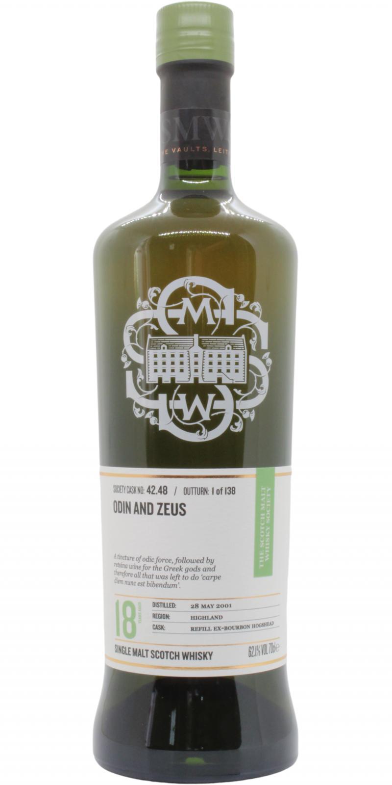 Tobermory 2001 SMWS 42.48  Odin and Zeus