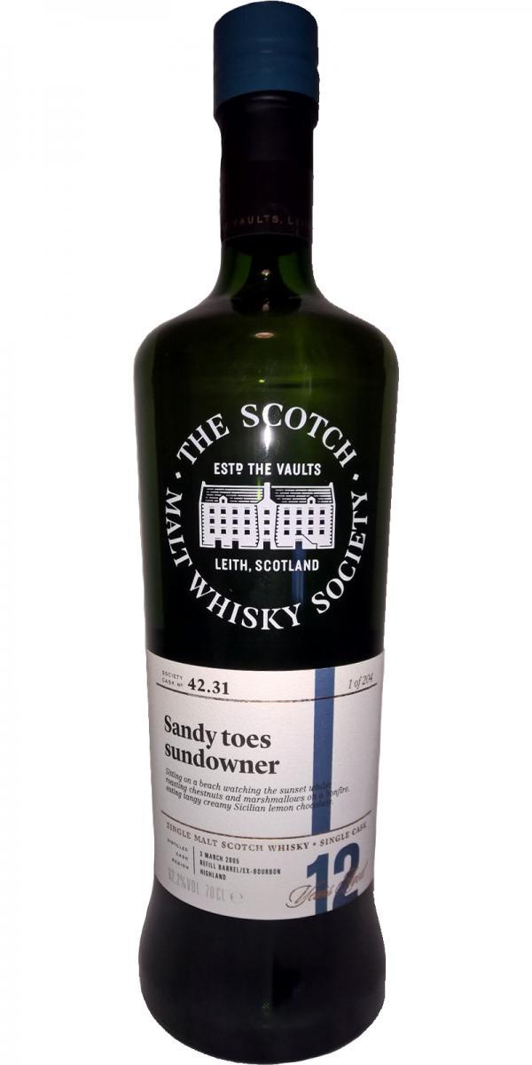 Tobermory 2005 SMWS 42.31  Sandy toes sundowner