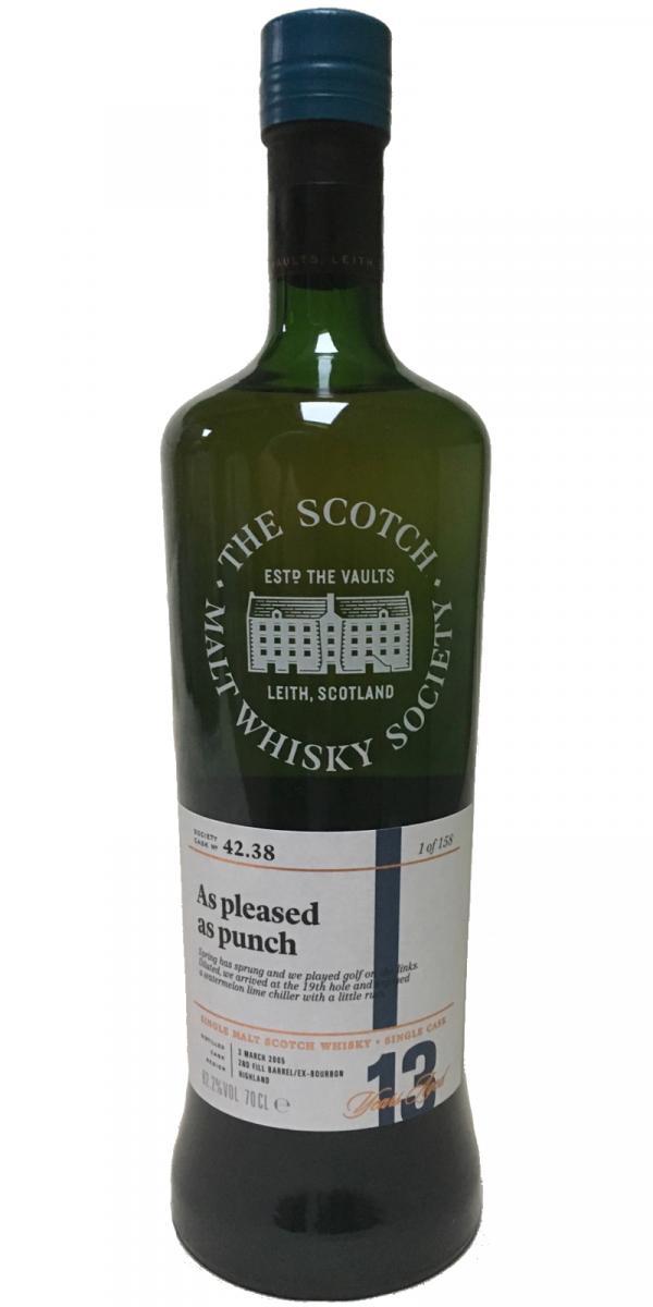 Tobermory 2005 SMWS 42.38  As pleased as punch