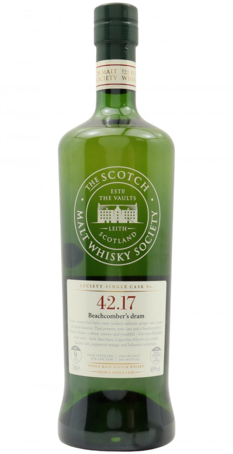 Tobermory 2006 SMWS 42.17  Beachcomber’s dram