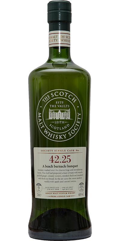 Tobermory 2006 SMWS 42.25  A beach barnacle banquet