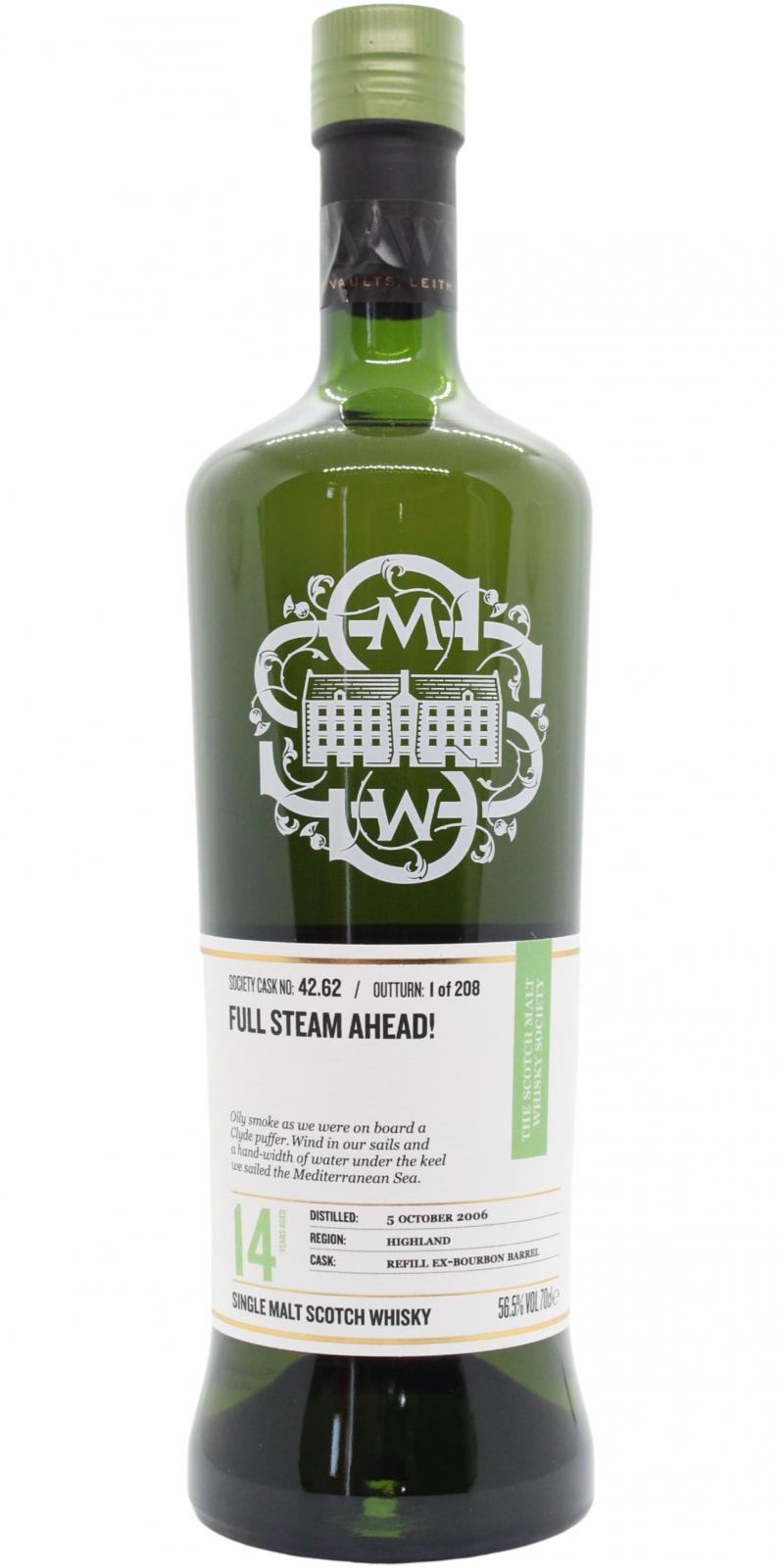 Tobermory 2006 SMWS 42.62  Full steam ahead!