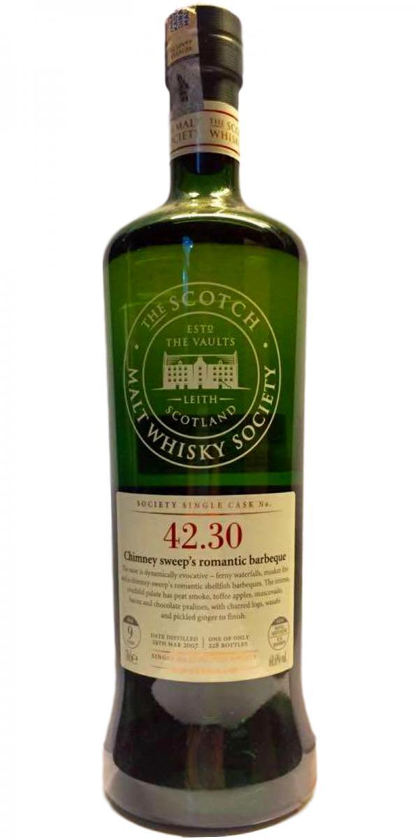 Tobermory 2007 SMWS 42.30  Chimney sweep's romantic barbeque