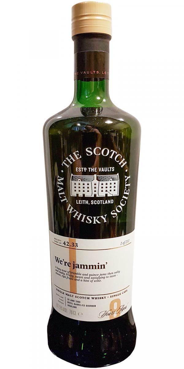 Tobermory 2008 SMWS 42.33  We're jammin'