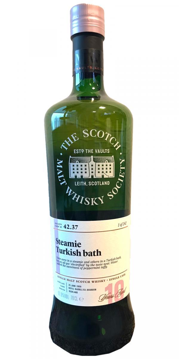 Tobermory 2008 SMWS 42.37  Steamie Turkish bath