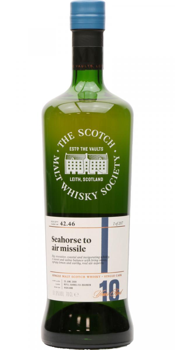 Tobermory 2008 SMWS 42.46  Seahorse to air missile