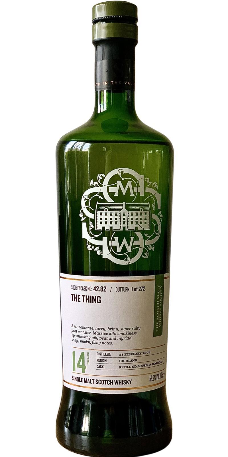 Tobermory 2008 SMWS 42.82  The Thing