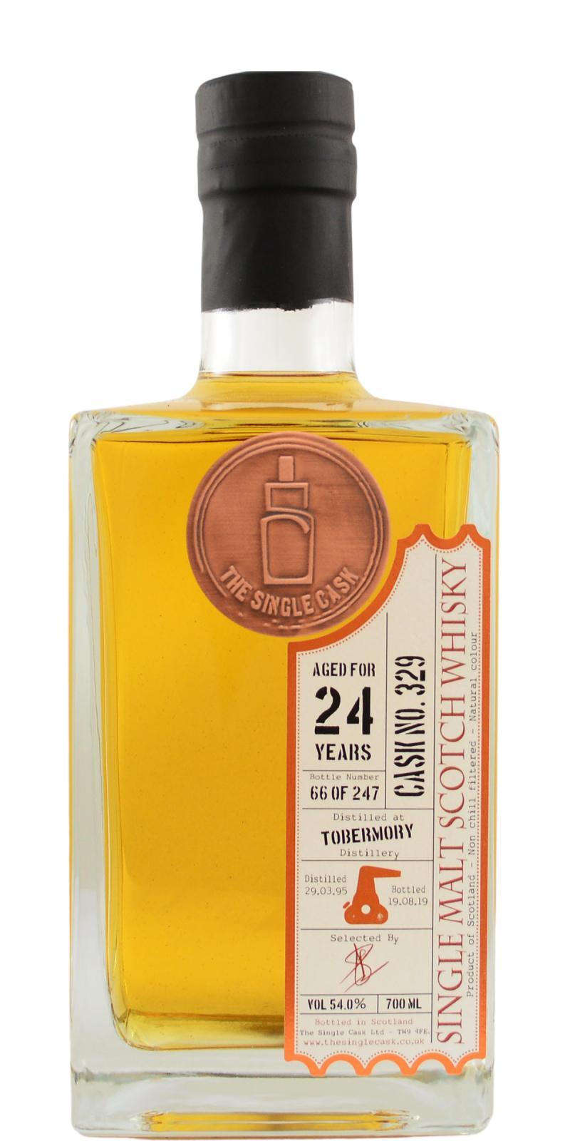 Tobermory 1995 TSCL  The Single Cask