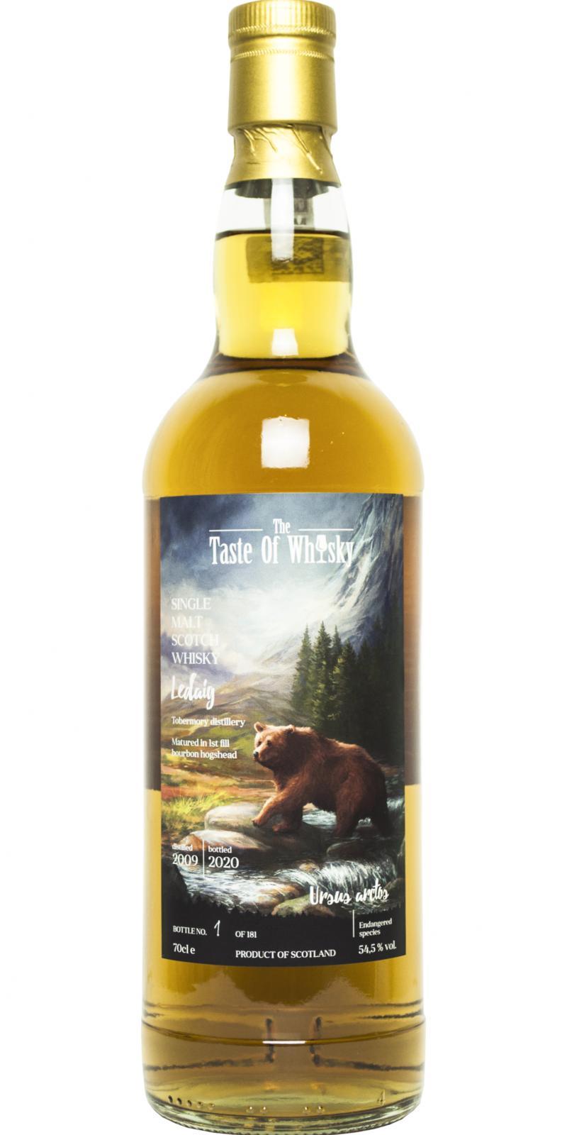 Ledaig 2009 TTOW  Endangered species - "Ursus arctos"