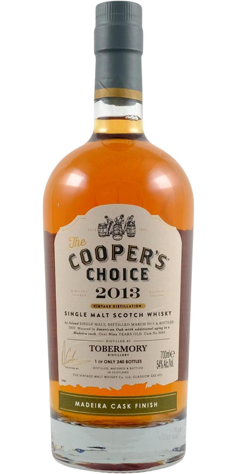Tobermory 2013 VM  The Cooper's Choice
