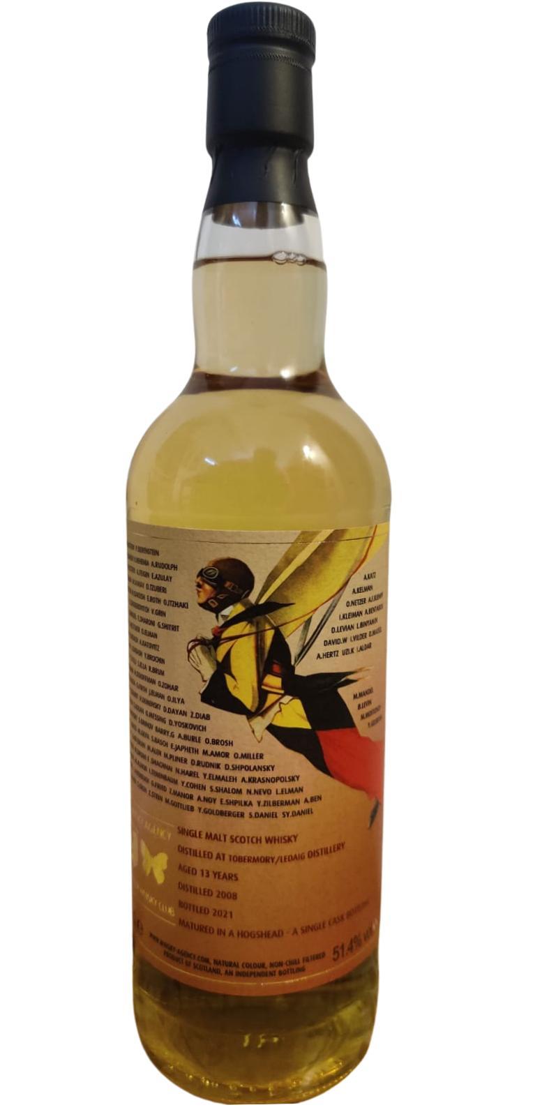 Ledaig 2008 TWA  A Single Cask Bottling