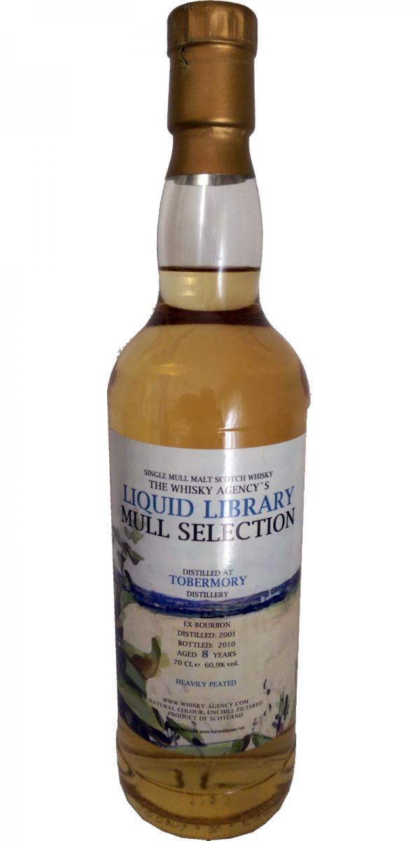 Tobermory 2001 TWA  Liquid Library - Mull Selection - Heavily Peated