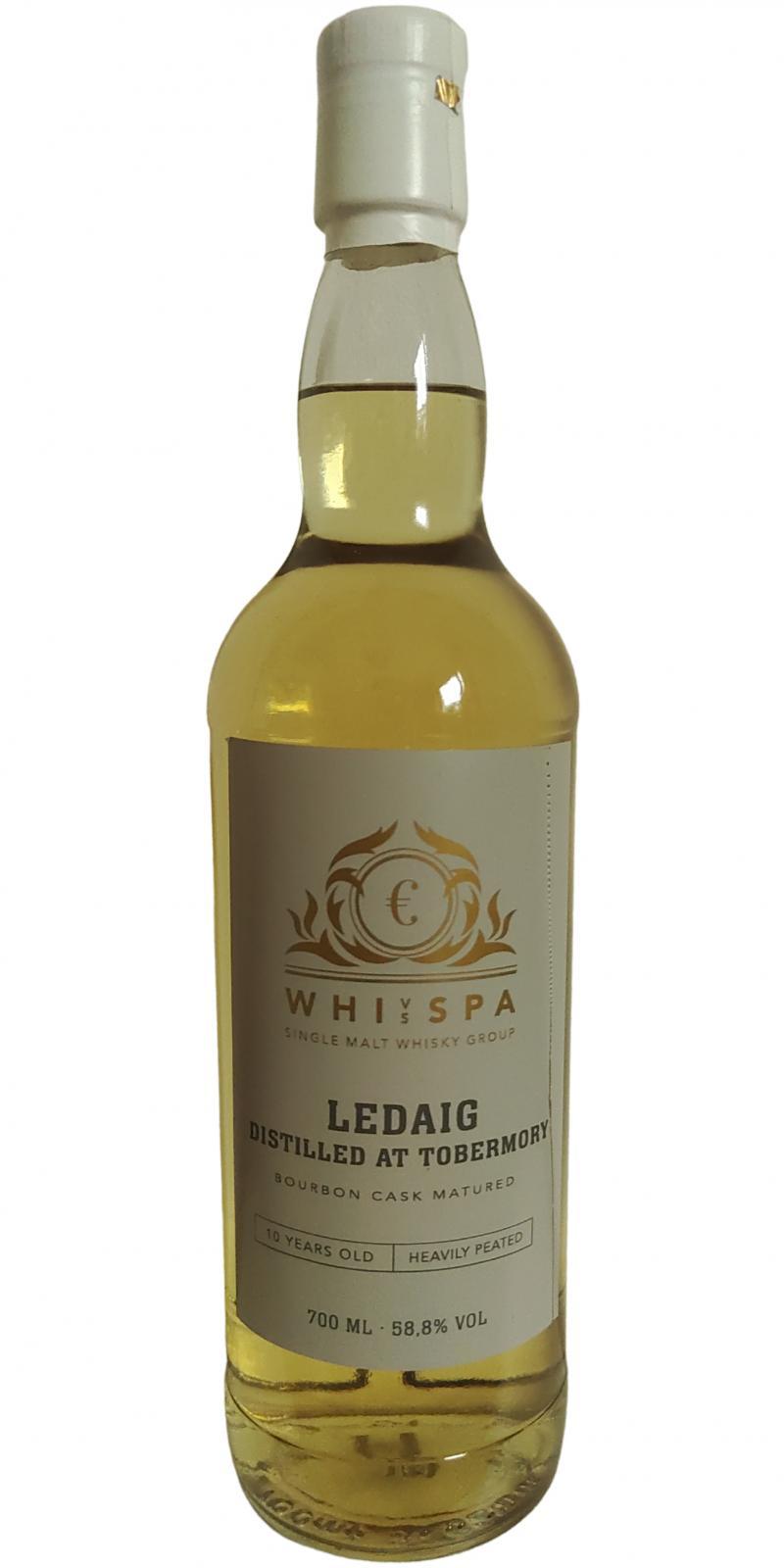 Ledaig 10-year-old UD  Heavily Peated