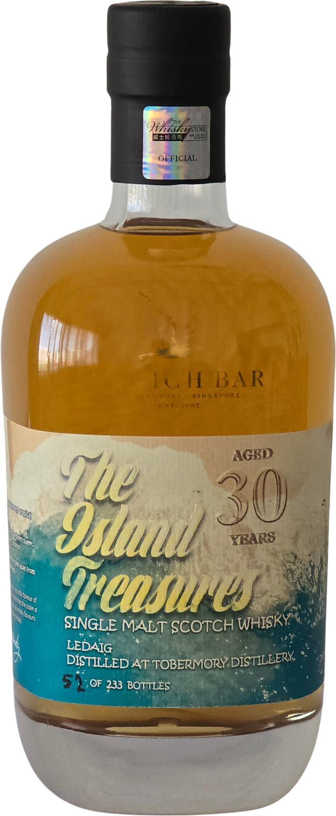 Ledaig 1993 UD  The Island Treasures