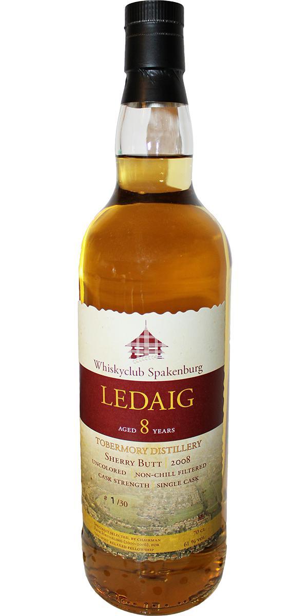Ledaig 2008 UD  Whiskyclub Spakenburg