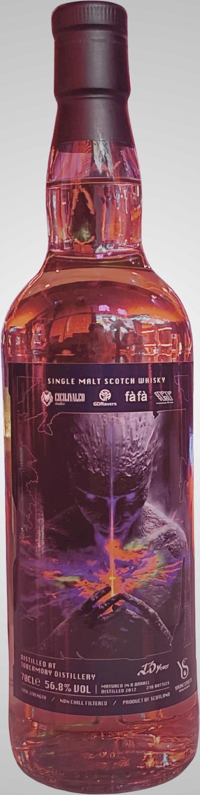 Tobermory 2012 UD  DJ  Joint Productlaunch