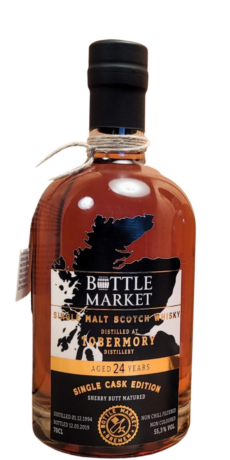 Tobermory 24-year-old UD  Bottle Market Bremen Edition 2019